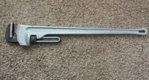 48&#034; ridgid aluminum pipe wrench for sale