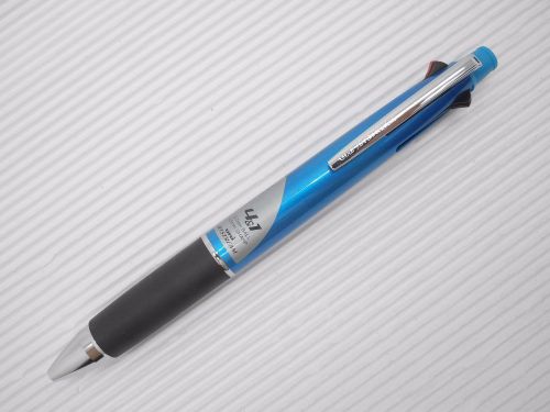 Light blue uni-ball multi-function 4+1 0.7mm ball point pen&amp;0.5mm pencil(japan) for sale