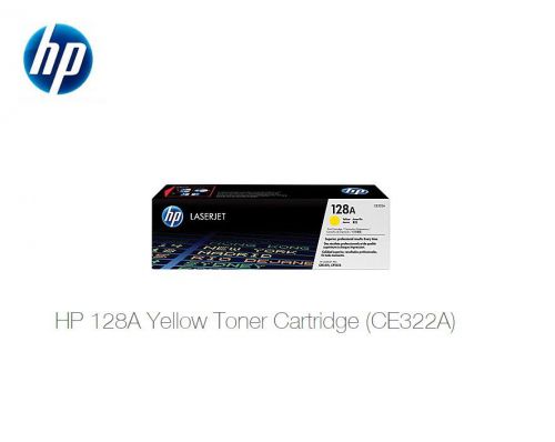 HP 128A Yellow Laserjet Print Cartridge CE322A for CM1415, CP1525