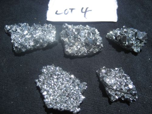 5 Pure Chromium Crystals 50 grams. For element collection, jewelry making. lot 4