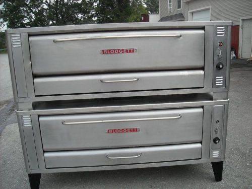 Blodgett double stack Model 1060 pizza ovens