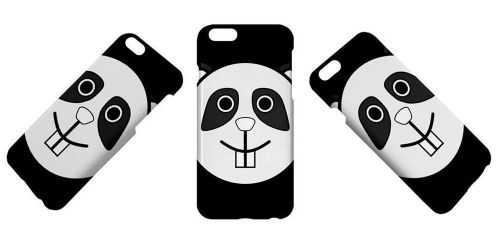 Panda Case For Apple iphone 6/6S Hardshell back sides cover phone print photo