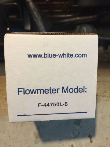 1/2&#034; Blue-White Model F-44750L-8 Flowmeter