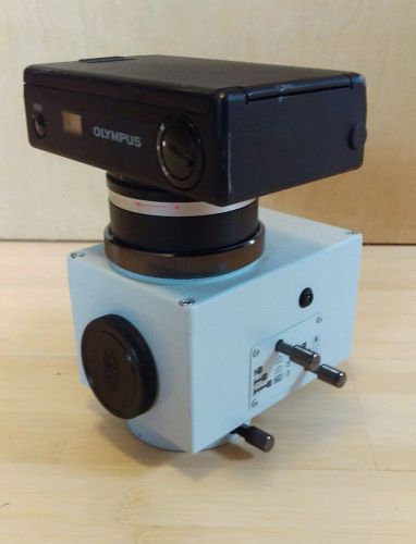 Olympus Microscope 35mm Camera and Adapter