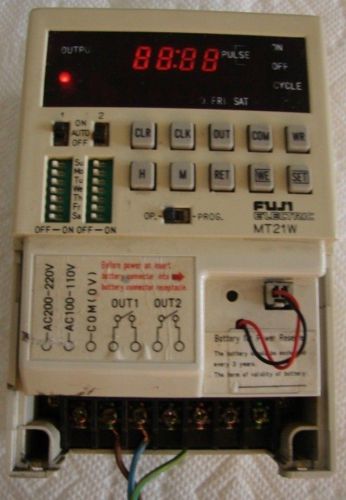 Fuji Electric Program Timer MT21W-2