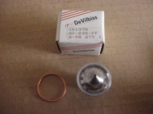 Devilbiss paint spray gun fluid nozzle av-2120-ff 1.4 .055 sprayer parts for sale