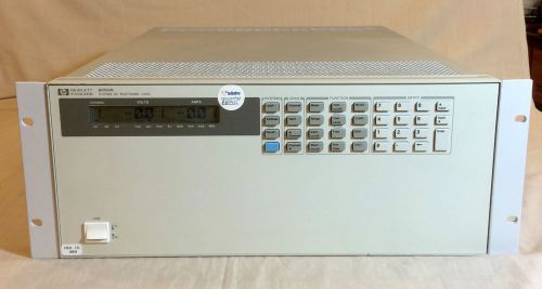 Agilent / hp 6050a 1800w electronic dc load mainframe , tested. for sale