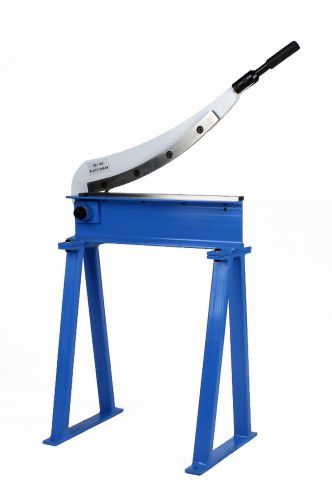 Manual guillotine shear 20&#034; x 16 gauge sheet metal plate cutting cutter w/ stand for sale