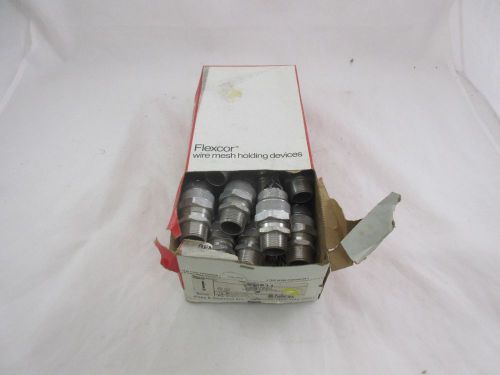 *NEW* *BOX OF 10* Pass &amp; Seymour CG611 Flexcor Strain Relief 3/4&#034; (TR)