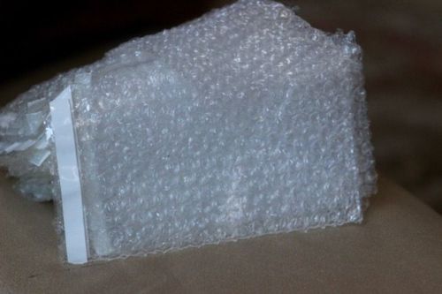 Bubble wrap bags 7&#034; by 4.5&#034; self sealing bubblewrap both sides