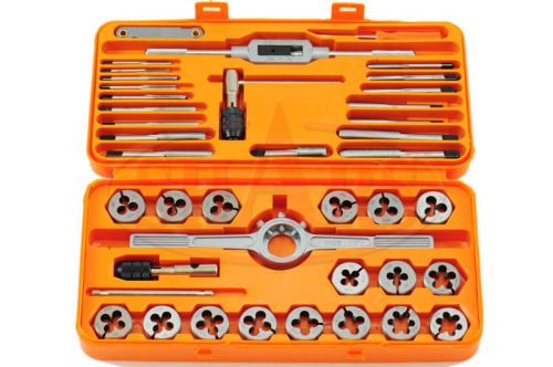 3 - 12mm 40 pcs hss metric adjustable tap &amp; die set new for sale