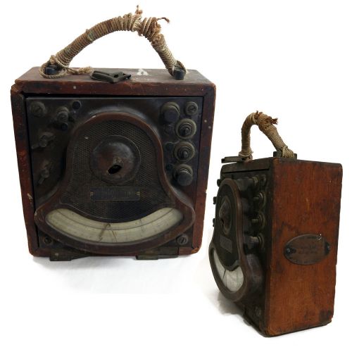 Old antique general electric p4 wattmeter vtg portable 281699 watt meter pt 1909 for sale