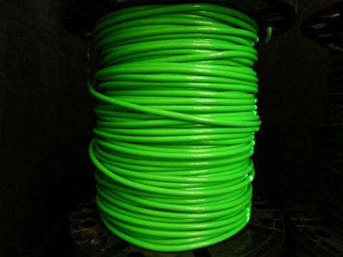 6 GAUGE THHN WIRE STRANDED GREEN 200 FT THWN 600V COPPER MACHINE CABLE AWG