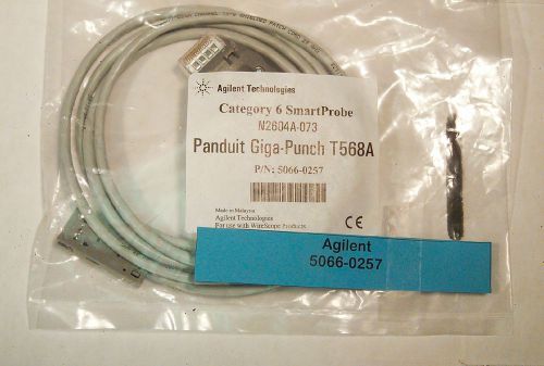 HP Agilent Keysight  N2604A-073Wirescope 155  350 Panduit Giga Punch T568A-0257