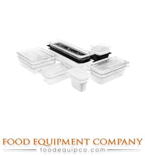 Cambro 92CW110 Camwear® Food Pan plastic 1/9-size 2-1/2&#034;D black  - Case of 6