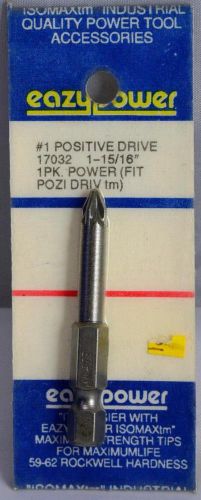 Isomax eazypower tools #1 positive drive insert 1&#034; screw driver bit tip 17032 for sale