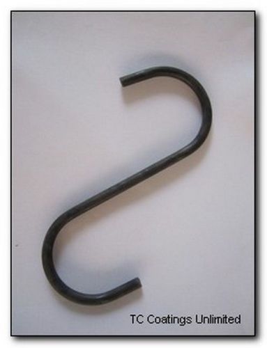 Powder Coating Coat Paint - Hooks - S-Hooks .180 x 4&#034; (50 Count)