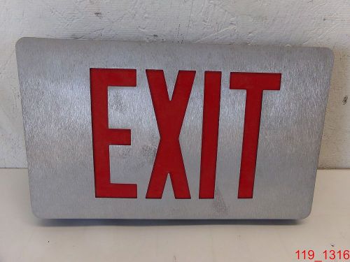 Cooper Lighting SURE-LITES CAX717000R lighted exit sign No Mounting Piece