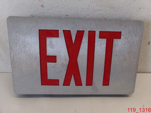 Cooper Lighting SURE-LITES CAX717000R lighted exit sign No Mounting Piece