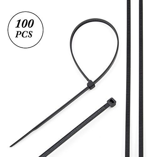 Outdoor Xtreme Heavy Duty 8&#034; Zip Ties Cable Ties 100pc Self-Locking