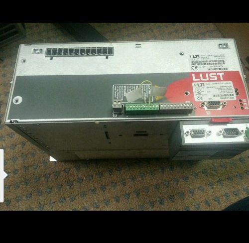 Lust cda34.017,w1.4,br,b0 out 17a 7.5kw motor frequency inverter drive &amp; cm-can1 for sale