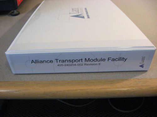 LAM Alliance Auxiliary Drawings and Schematic, 406-240204-010 Rev A, Volume 1