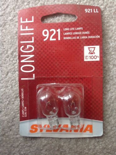 SYLVANIA 921 Long Life Miniature Bulb, Pack of 2