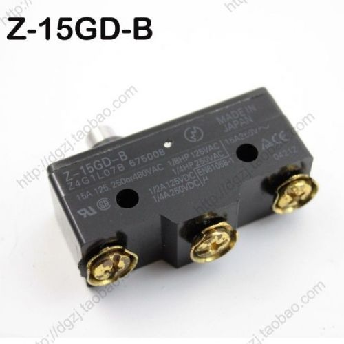 20pcs Z-15GD-B New High Quality Silver Alloy Contacts Limit Switch Travel switch