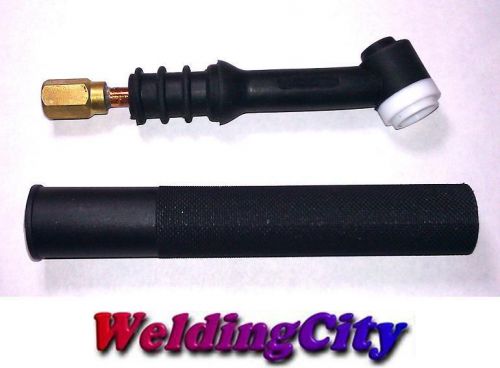 Weldingcity 2-pk 125a air-cooled head body 9f (flex) tig welding torch 9 series for sale