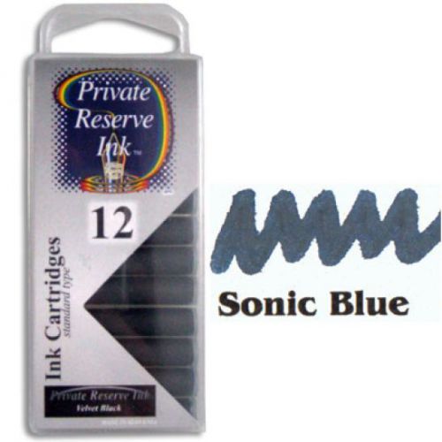 Private Reserve - Ink Cart Sonic Blue (12-pack)