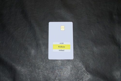 Mutoh Smart Card (Yellow 440ml v.1.0) for Mutoh Printers. US Fast Shipping
