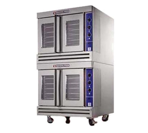 Bakers pride gdco-g2 double deck full size gas 60k btu/oven convection oven for sale