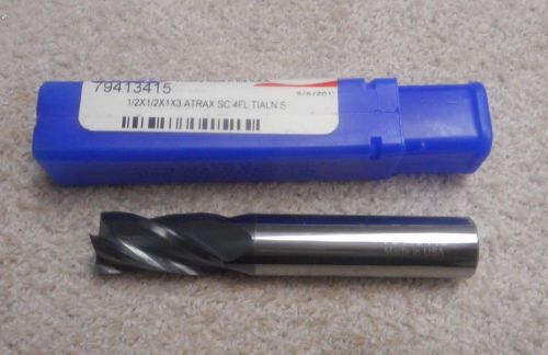 Atrax    carbide  end mill    1/2&#034;   4 flute  center cut for sale