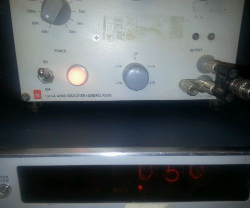 GR General Radio 1311-A Audio Oscillator 1311A