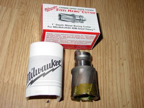 Milwaukee Steel Hawg 49-57-1439 1 7/16&#034; Quick Change Tang Drive Cutter 4245