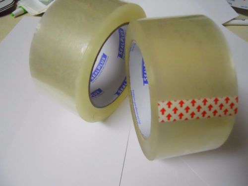 2 Rolls -2&#034;x110 Yards(330&#039; ft)–Box Carton Sealing Packing Package Tape Sealplus