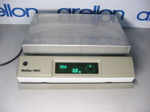 Mettler PM11 Digital Balance 11100.0g / 0.1g (11Kg,24lb) Animal Vet Scale 14x9.5