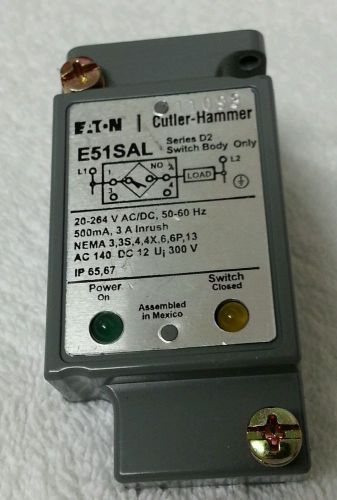Eaton E51SAL Cutler Hammer Switch Body Only - NOS