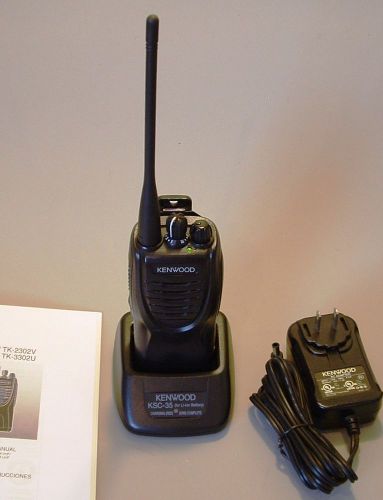 Kenwood tk 3302u-k uhf radio transceiver - 16 channels with charger for sale