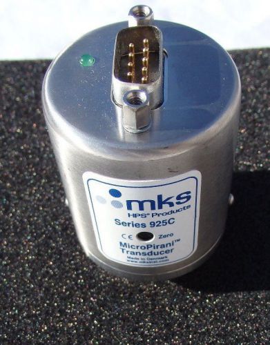 MKS 925C-12 MicroPirani Vacuum Transducer, RS485, 9-30 VDCin, 1-9VDCout