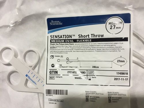 One- Boston Scientific # 6267: Sensation Snare, 27mm x 240cm MEDIUM Oval,2017-11