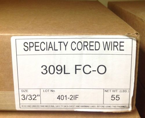 309L FC-O stainless Specialty cored wire 3/32  55lbs roll