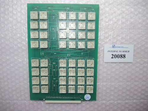 Key pad card SN. 79.869, Ident-No. 2.5213, Arburg used spare parts