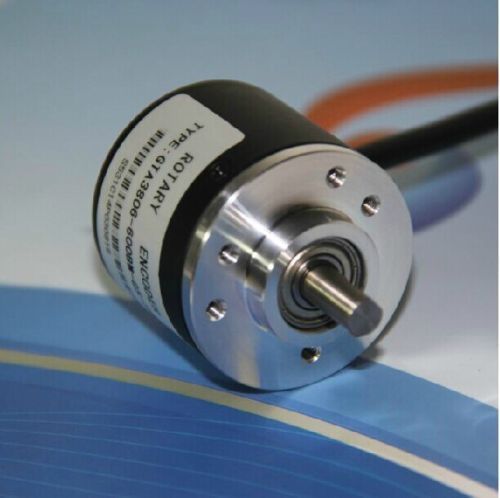 New encoder 600 p / r 5v-24v incremental rotary ab 2 phase 6mm shaft + coupling for sale
