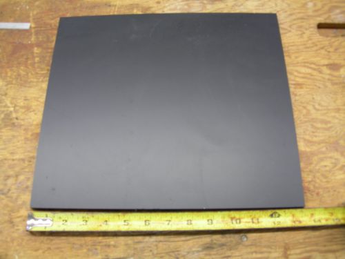 Black abs machinable plastic sheet 5/16&#034; x 12&#034; x 12&#034; matt finish for sale