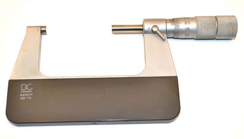 MINT CEJ  JOHANSSON SWEDEN Model 8206 OD MICROMETER 50-75mm .01mm  M95.1A