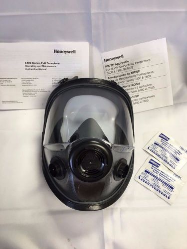 NORTH BY HONEYWELL 54001 North 5400 Full Face Respirator, M/L
