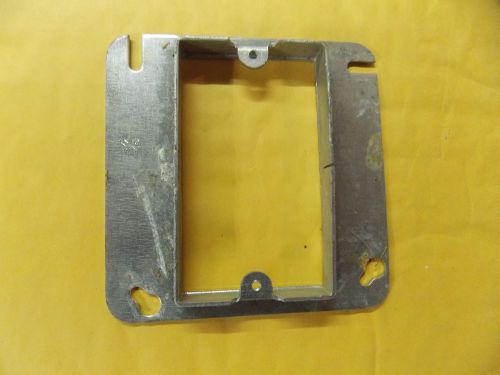 electrical 4&#039; square 1 gang 1/2&#034; raised ring