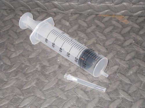 20ml disposable plastic syringe inc needle fishing cake making new for sale