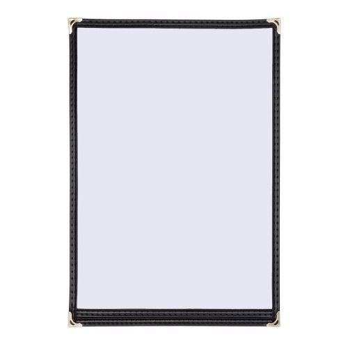 30pcs 8-1/2&#034;x14&#034; clear restaurant menu cover folder single 1247 for sale